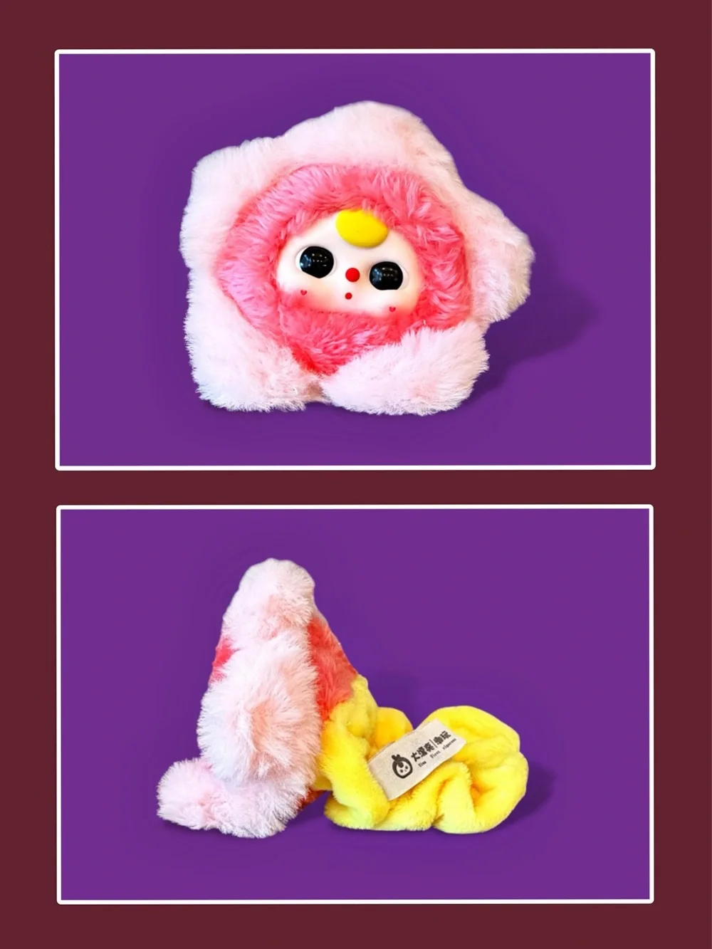 Baby Three Hair Tie Scrunchie Plush